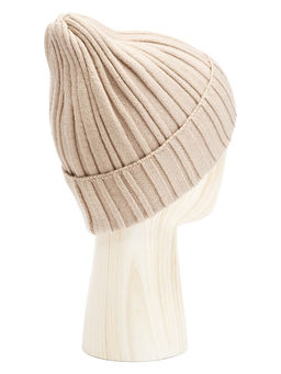 Шапка жен. каш+шерсть+виск LB-N88043 beige