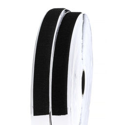 Лента липучка самоклеящаяся TBY 25мм черный F322 уп.25м пара