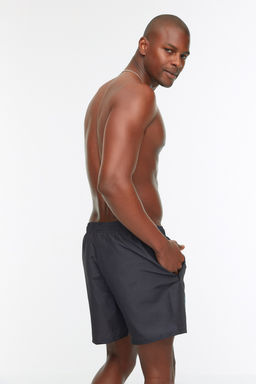 TRENDYOL MAN Siyah Bask?l? Standart Boy Mayo Deniz Sortu TMNSS20DS0009 - Trendyolmilla фото 10