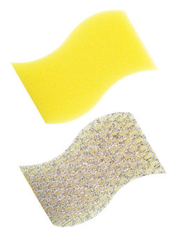 Губка FLASH для деликатных поверхностей 2шт