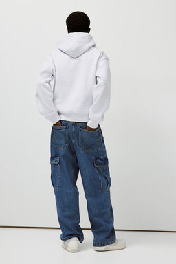 Sudadera con capucha y estampado Loose Fit - H&m фото 5