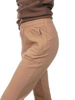 NO01 BEIGE/BROWN Костюм спортивный женский (хлопок 90%, полиэстер 10%) - Fashion фото 8