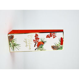 Набор пакетов под бутылку «С Новым годом»