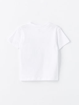 Bisiklet Yaka K?sa Kollu Bask?l? Erkek Bebek Ti??rt 2li - Waikiki фото 6