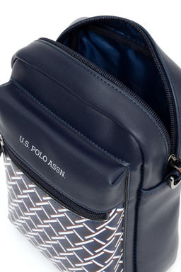 Темно-синяя сумка через плечо - U.s. polo assn фото 5