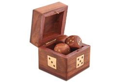 Сувенир Игральные кости (дерево) № Иг1408 2шт/уп - Ганг фото 2