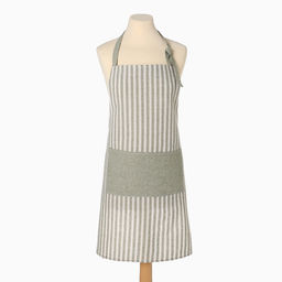 Фартук Доляна Полоса цв.зеленый 62*76 см, 50%п/э 50% хл  фото 4