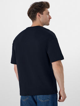 Футболка мужская черная с новогодним принтом - Mark formelle фото 2