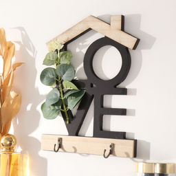 Настенные крючки декоративные Любовь. Домик, дерево, 18.3?23.8 см