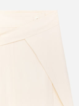 Pantalones de sastre con delantero cruzado - H&m фото 7