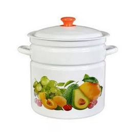 ЭМ_Кастрюля 12,0 л цилиндр (декор), арт 41804-242/6 КМК