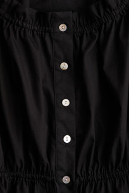 Blusa de algod?n con ribetes de volante - H&m фото 6