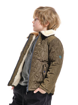 Куртка на меху UD 7460 хаки