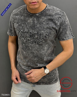 Мужская однотонная футболка - Bruno фото 8