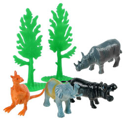 Игровой набор ABtoys Юный натуралист в тубе Дикие животные  фото 4