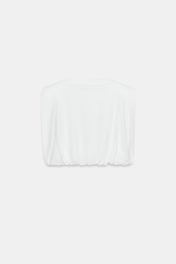 TOP GLOBO HOMBRERAS / Blanco