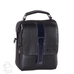 Сумка мужская кожаная 67716 black Zinimxs  в Новосибирске