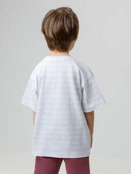 Футболка Crockid КР 302912 для мальчика из хлопка комбинированная  фото 5