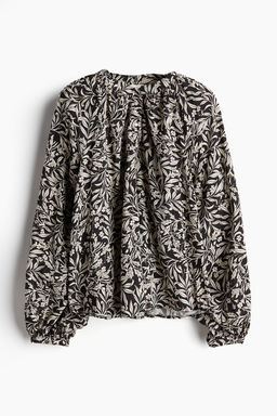 Blusa con mangas globo - H&m фото 6