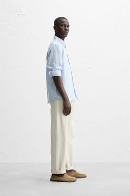 COTTON - LINEN SHIRT - Zara фото 55