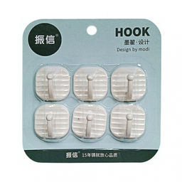 Крючки самоклеящиеся 6 шт GARNET GR-OLA07-38 (112594)