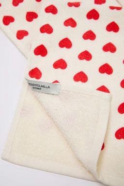 3lu Kalp Bask?l? 30x50 Mutfak Havlusu&Kurulama Bezi TPHAW26SM00001 - Trendyolmilla фото 2