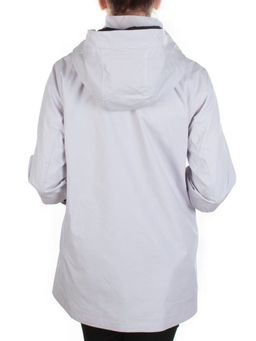 F3921 LIGHT GRAY Ветровка женская CO-COCOPINE (85% хлопок, 15% полиэстер) - Фабричный китай фото 5