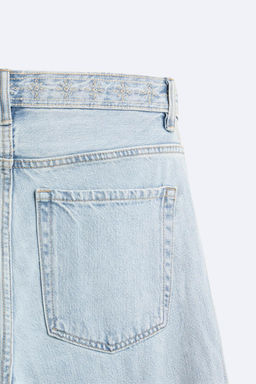 EMBROIDERED JEANS - LIMITED EDITION - Zara фото 9
