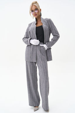 Брюки Грей (серый/полоска)