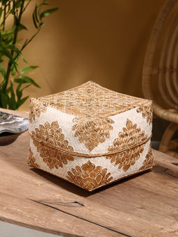 Корзинка плетёная «Манадо», 24×24×15 см, бамбук, светлая