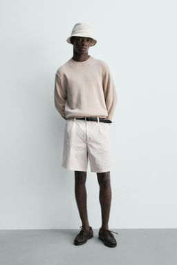 JERSEY REGULAR FIT ALGOD?N - LINO / Crudo