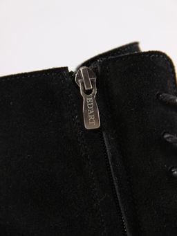 Босоногие ботинки EDART 351.NATAbl.Черная замша/шерсть