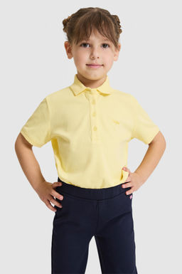 K_z _ocuk Polo Yaka A__k Sar_ Basic Ti__rt