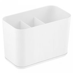 Сушилка для столовых приборов пластмассовая "Смарт" 15,7х8,7х11,1см, белый (Россия)