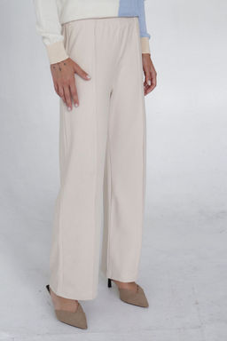 10434 Брюки базовые айвори