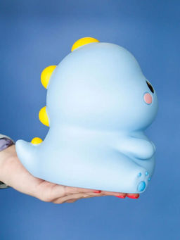Копилка Smile dino, blue, (17 см), пластик