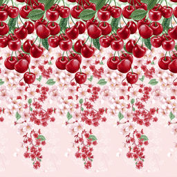 Покрывало стеганое Спелая вишня 240х215см, спальное место 160см, бязь набивная Комфорт 121г/м2, хлопок 100%, многоигольная стежка, наполнитель синтепон 70гр, подкладка бязь отбеленная 121г/м2, Домашняя мода (Россия)  фото 4