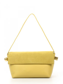 LACCOMA сумка АЛ2042-2Ф-салатовый натуральная замша хлопок