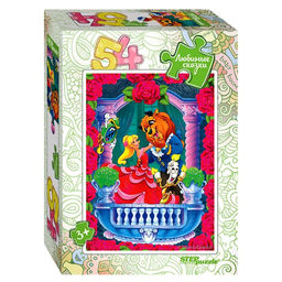 Цена за 20 шт. Мини-пазлы «Любимые сказки», 54 элемента, МИКС