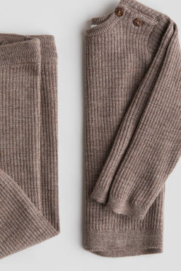 Conjunto de 2 piezas en lana merino - H&m фото 3