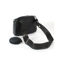 Сумка женская искусственная кожа DJ-CM 6924A-BLACK, 1отд, плечевой ремень, черный SALE 259727 - Adelia фото 2