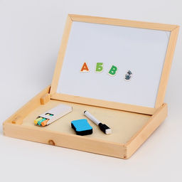 Конструктор магнитный Алфавит, 88 деталей - Лесная мастерская фото 3