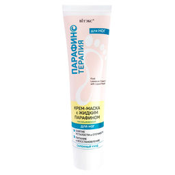 Витекс ПАРАФИНОТЕРАПИЯ Крем-маска с жидким парафином для ног несмываемая 100 мл