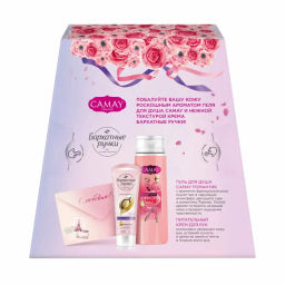 КАМЕЙ+БАРХАТНЫЕ РУЧКИ набор "Красота и Уход" (250мл+80мл)