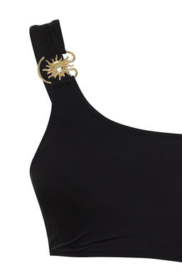 TRENDYOLMILLA Turuncu Tek Omuz Gunes Aksesuarl? Premium Cut Out/Pencereli Regular Mayokini TBESS25MA00046 фото 10