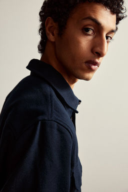 Sobrecamisa de fieltro Regular Fit - H&m фото 5