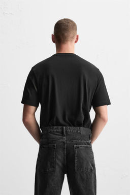 BASIC MEDIUM WEIGHT T-SHIRT - Zara фото 12