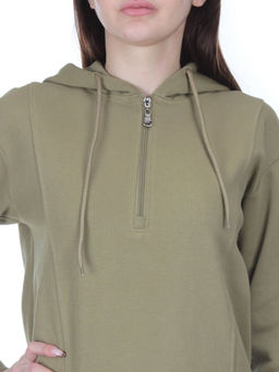 NOH109 KHAKI Костюм спортивный женский (хлопок 90%, полиэстер 10%) - Fashion фото 4