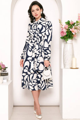Платье Невозможно устоять (блю энд вайт) П5146 - Lt collection фото 18