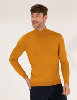 Safran Slim Fit Bal_k__ Yaka Basic Triko Kazak - Pierre cardin фото 2